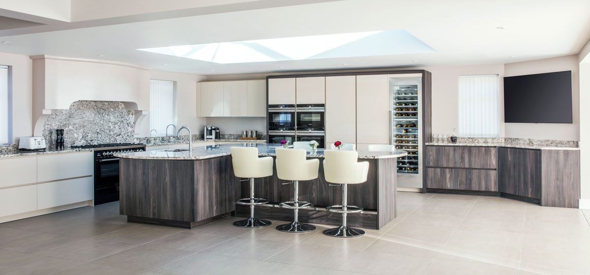 Dark Wood Kitchen