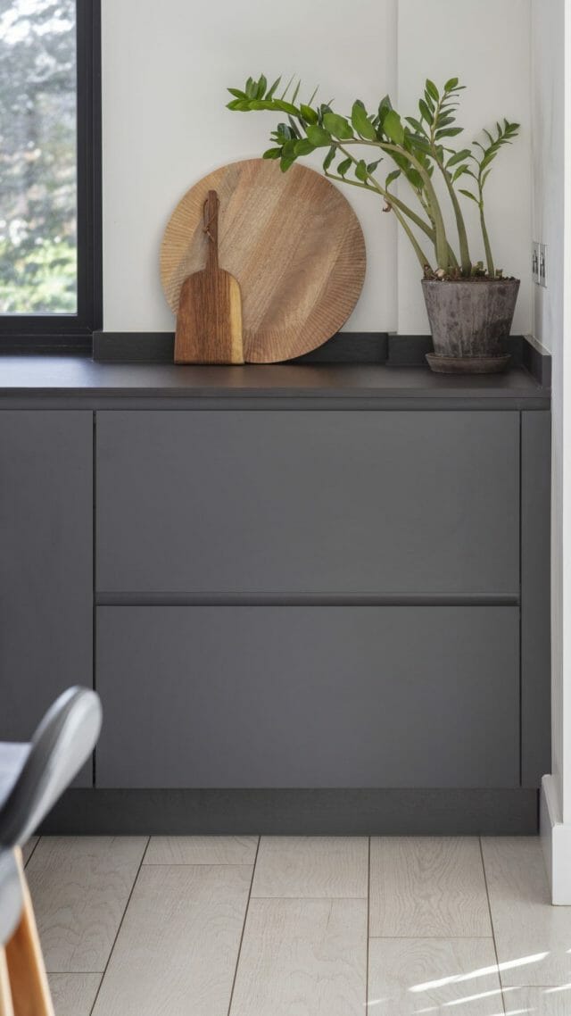 MODERN MATT BLACK KITCHEN portrait (2) MODERN MATT BLACK KITCHEN