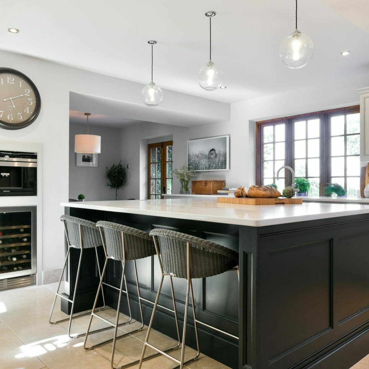Modern Painted Country Kitchen Modern Painted Country Kitchen